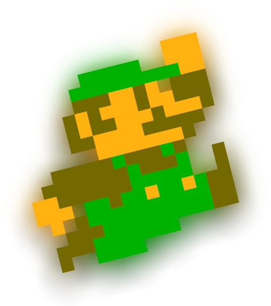 File:Retro Luigi (Game Boy Style).png